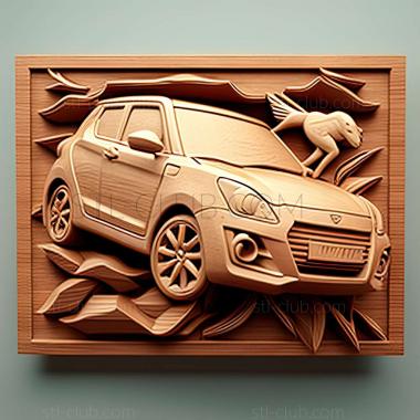 3D модель Suzuki Swift (STL)